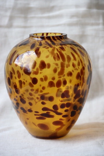 Tortoise Glass Vase