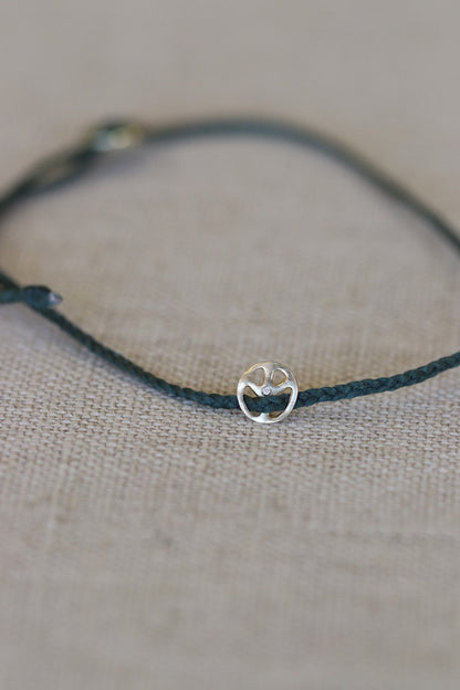 Scosha Peace Sign Anklet