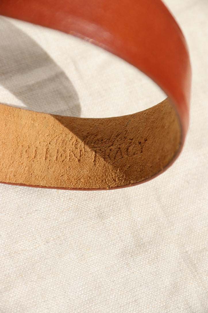 Ellen Tracy Leather Belt