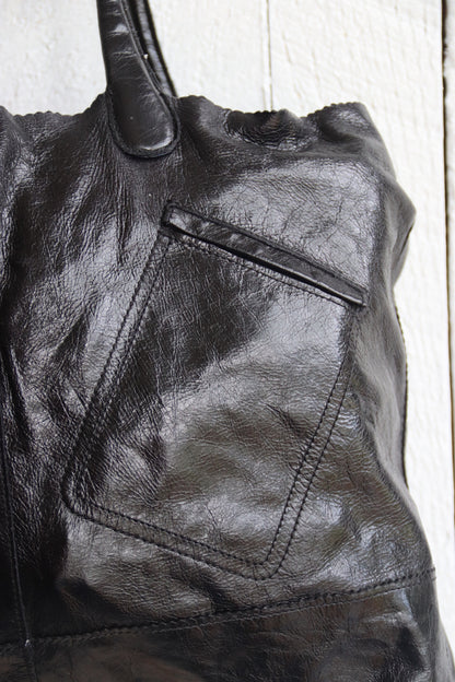 Black Leather Bag