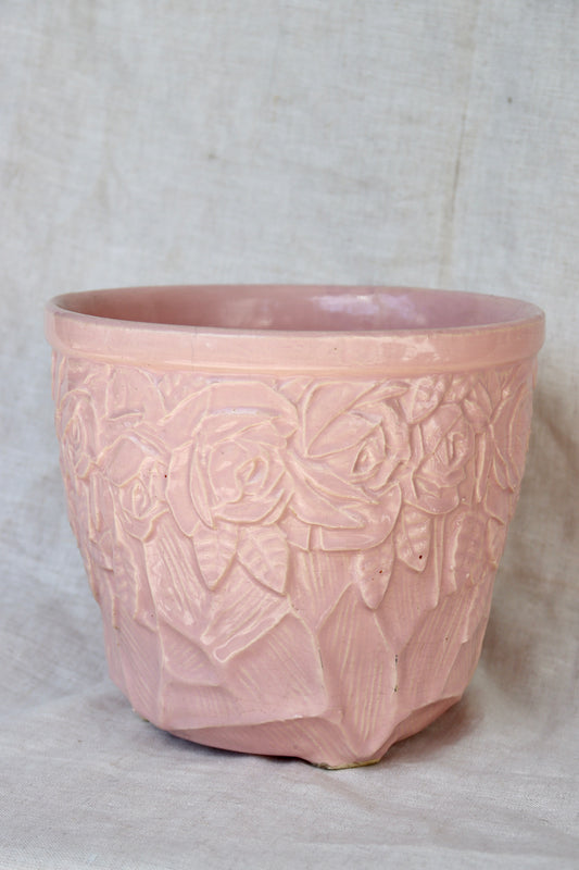 Macoy Pink Ceramic Flower Pot