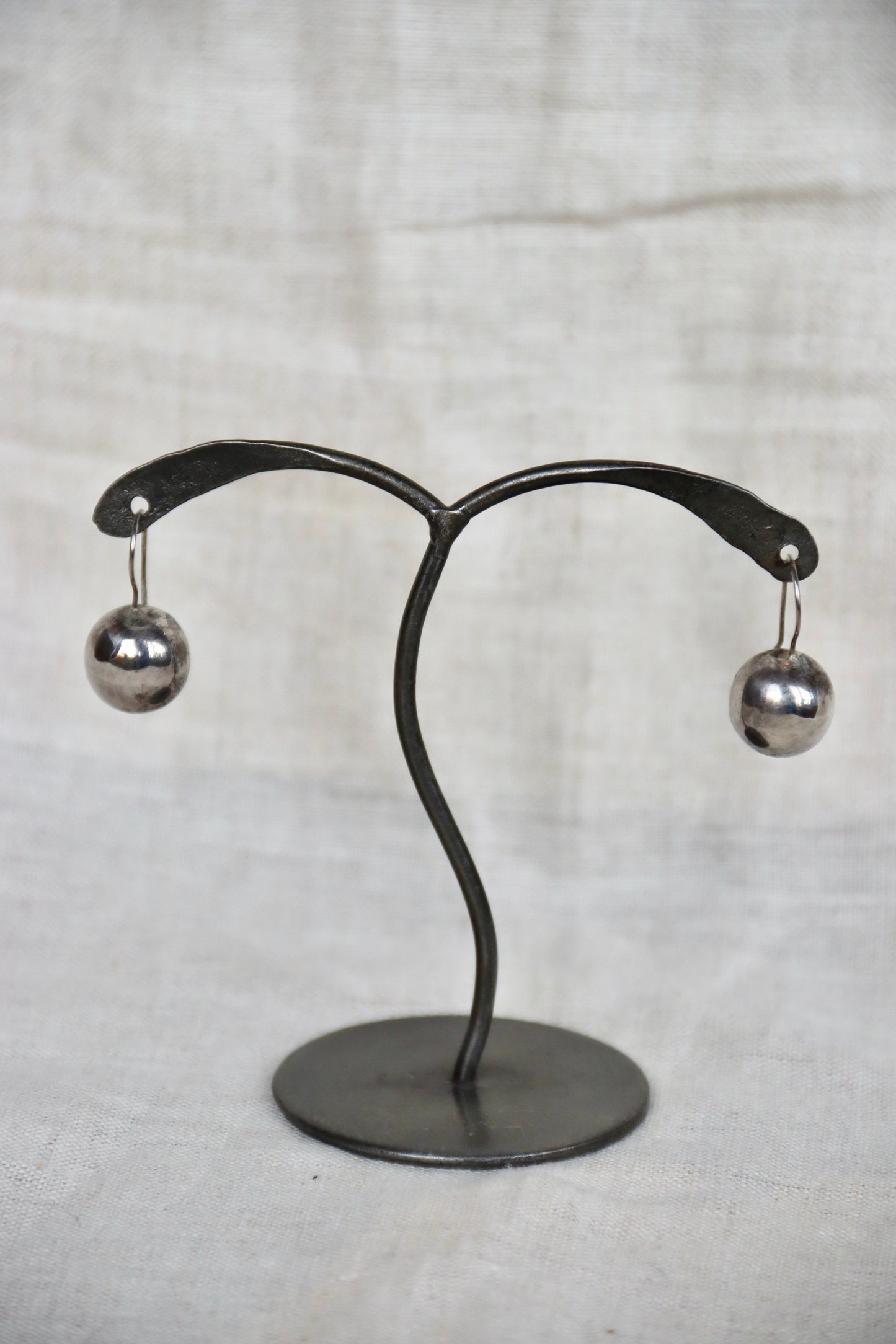 Sterling Silver Ball Earrings