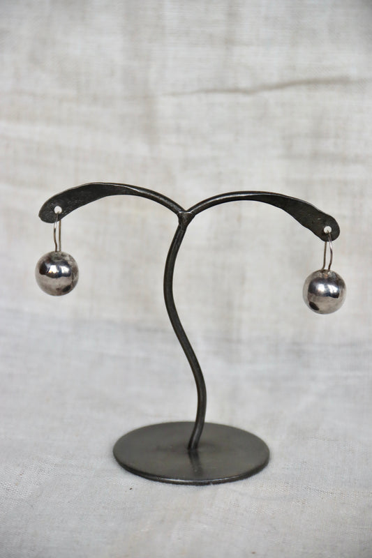 Sterling Silver Ball Earrings