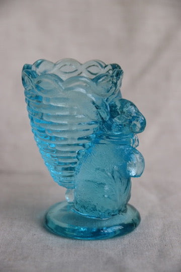 Fenton Glass Rabbit Shaped Cup