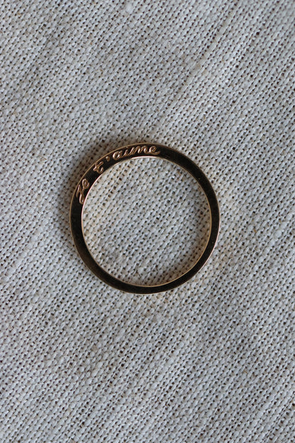 Nora Kogan "Je T'aime" Ring - 14k