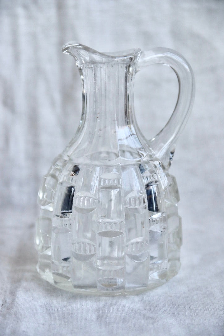 Cut Glass Pitcher