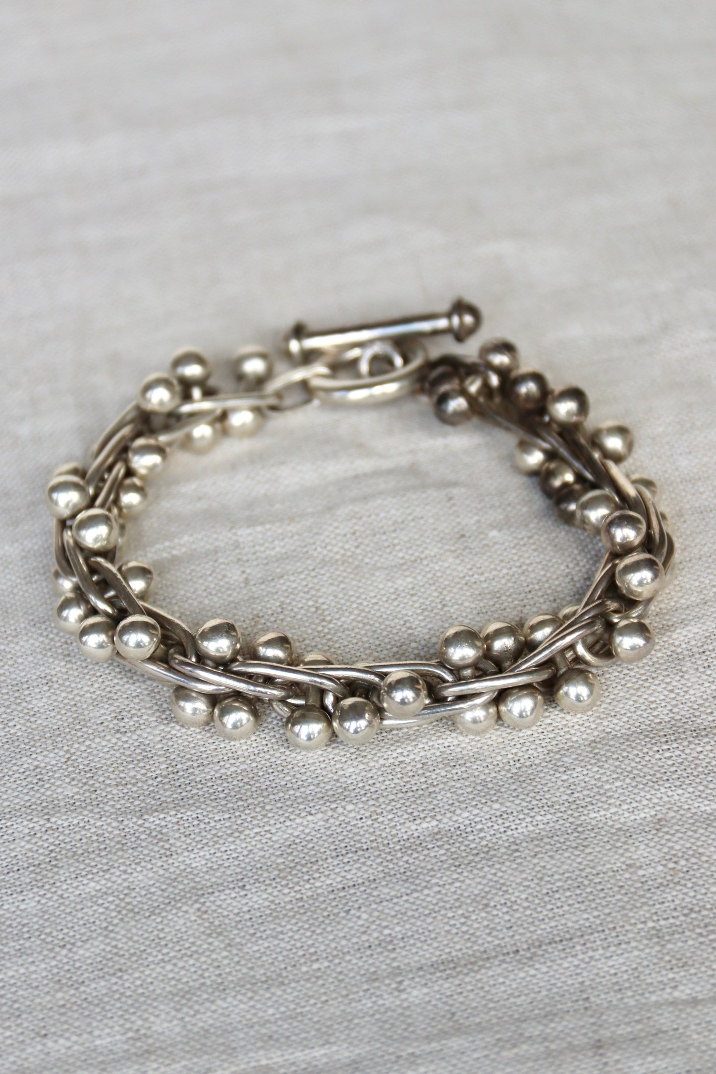 Silpada "DNA" Sterling Silver Bracelet