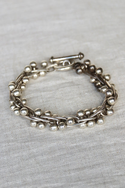 Silpada "DNA" Sterling Silver Bracelet