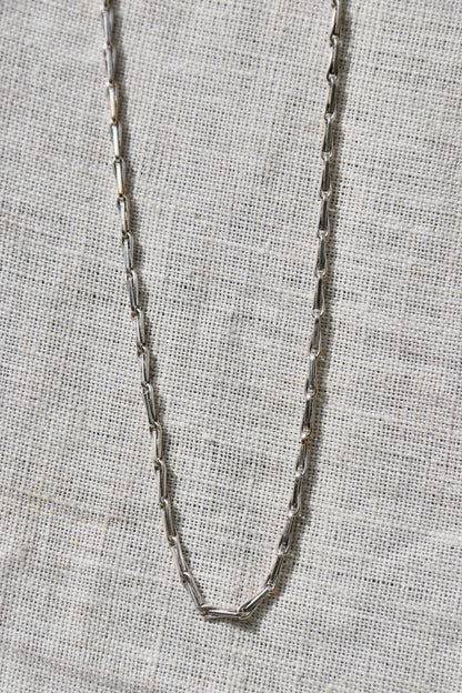 Sterling Silver Long Chain Necklace