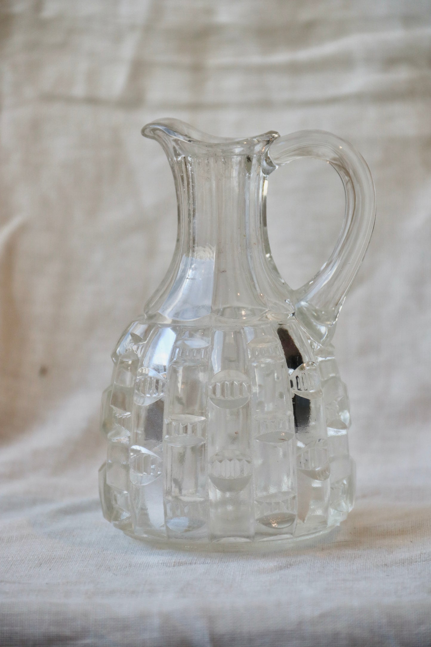 Cut Glass Pitcher