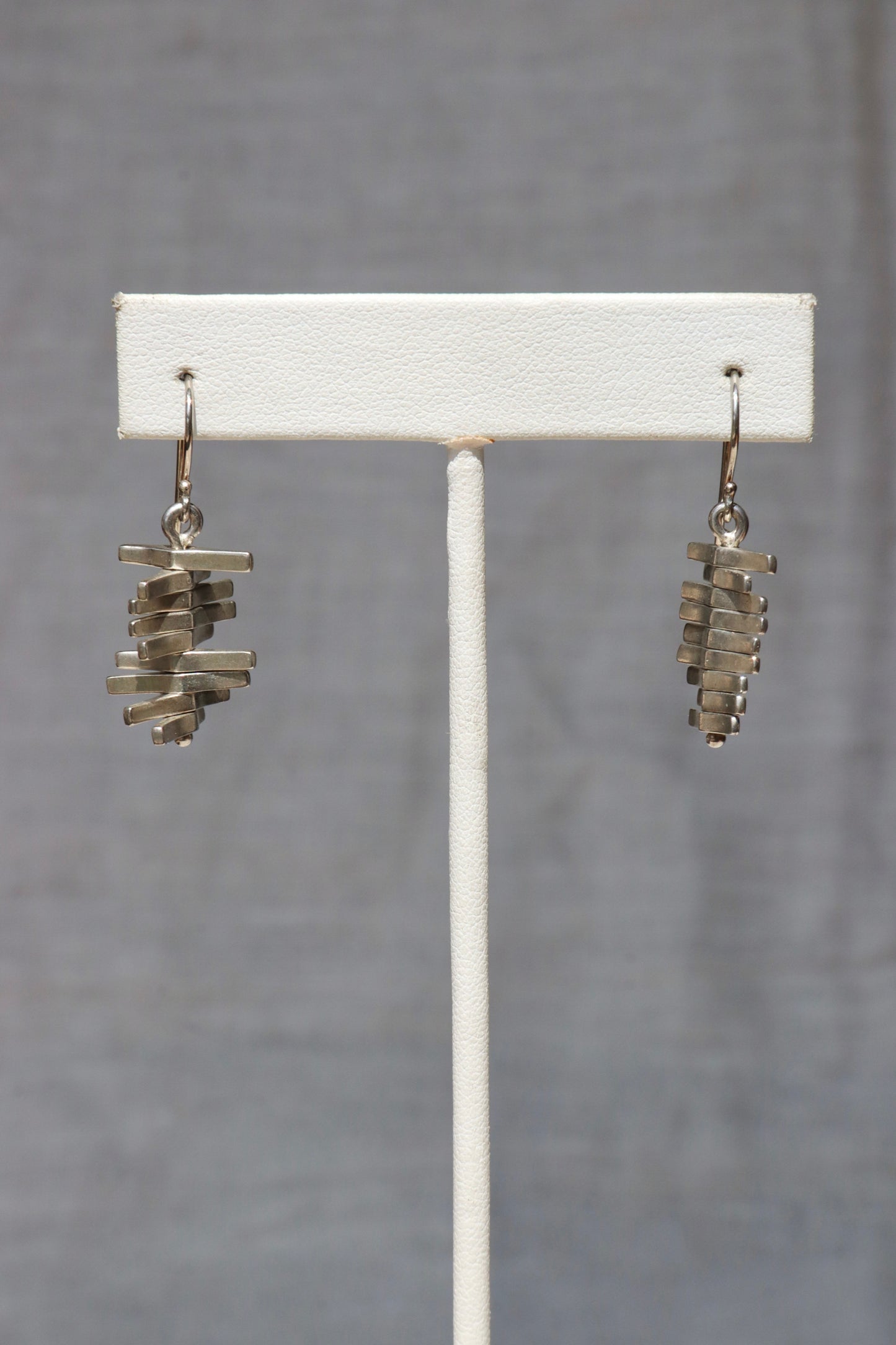 Jill Platner Shake Sterling Silver Earrings