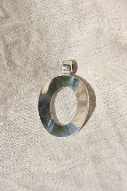 Sterling Silver Circle Pendant