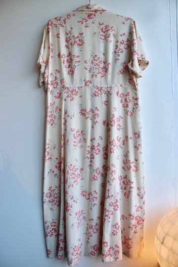Silk Floral Dress