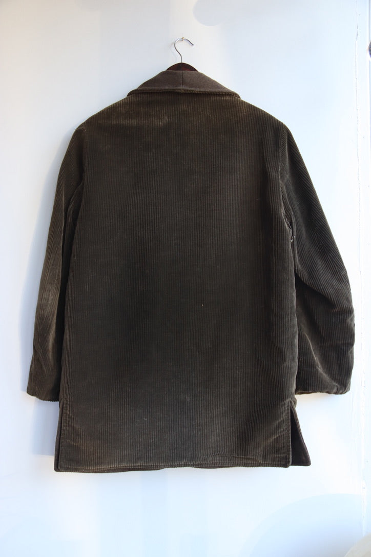 Vintage Wool Lined Corduroy Coat