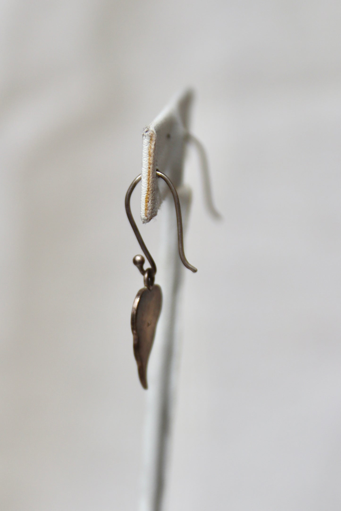 Sterling Silver Leaf Earrings