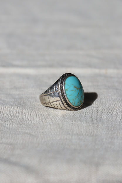 Sterling Silver and Turquoise Ring