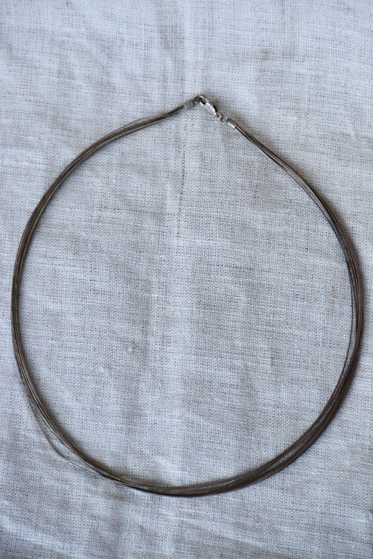 Sterling Silver multi strand necklace
