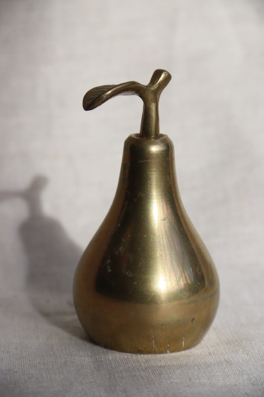 Brass Pear Bell