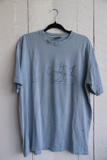 Smoking Pig Tshirt