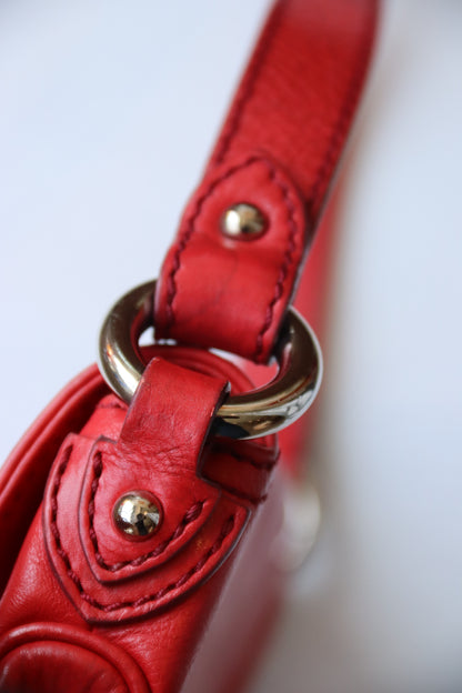 Marc Jacobs Red Leather Bag -as is