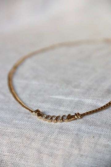 14K 0.16 CTW Diamond Pendant Necklace