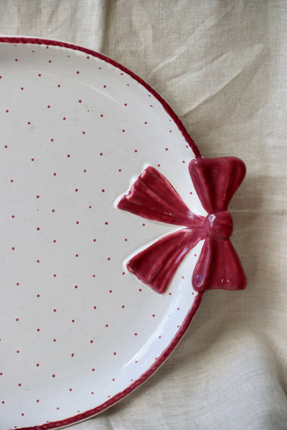 Gmundner pink dot Ceramic Set.