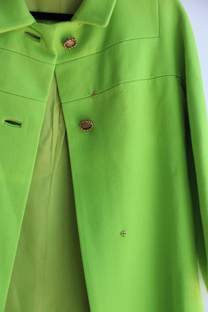 Jack Feit Neon Green Coat