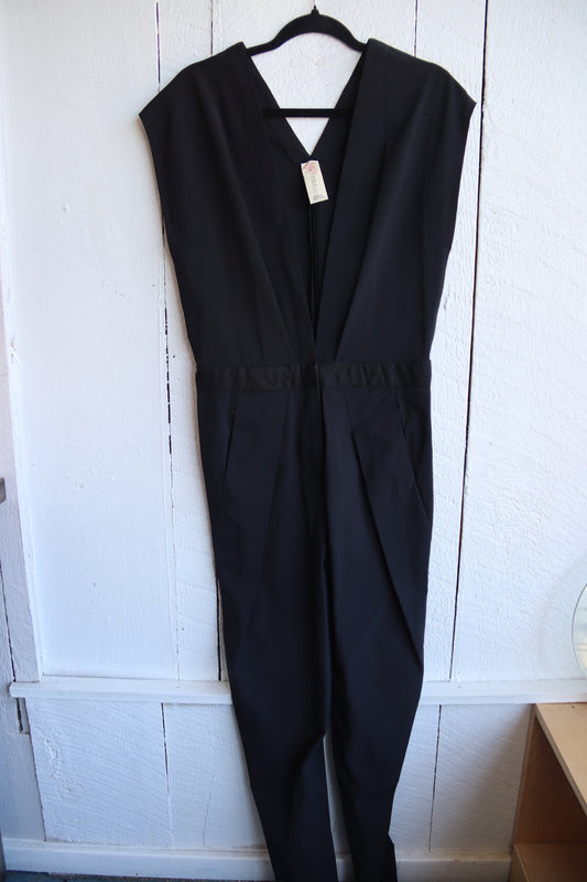 Zero + Maria Cornejo Black Jumpsuit