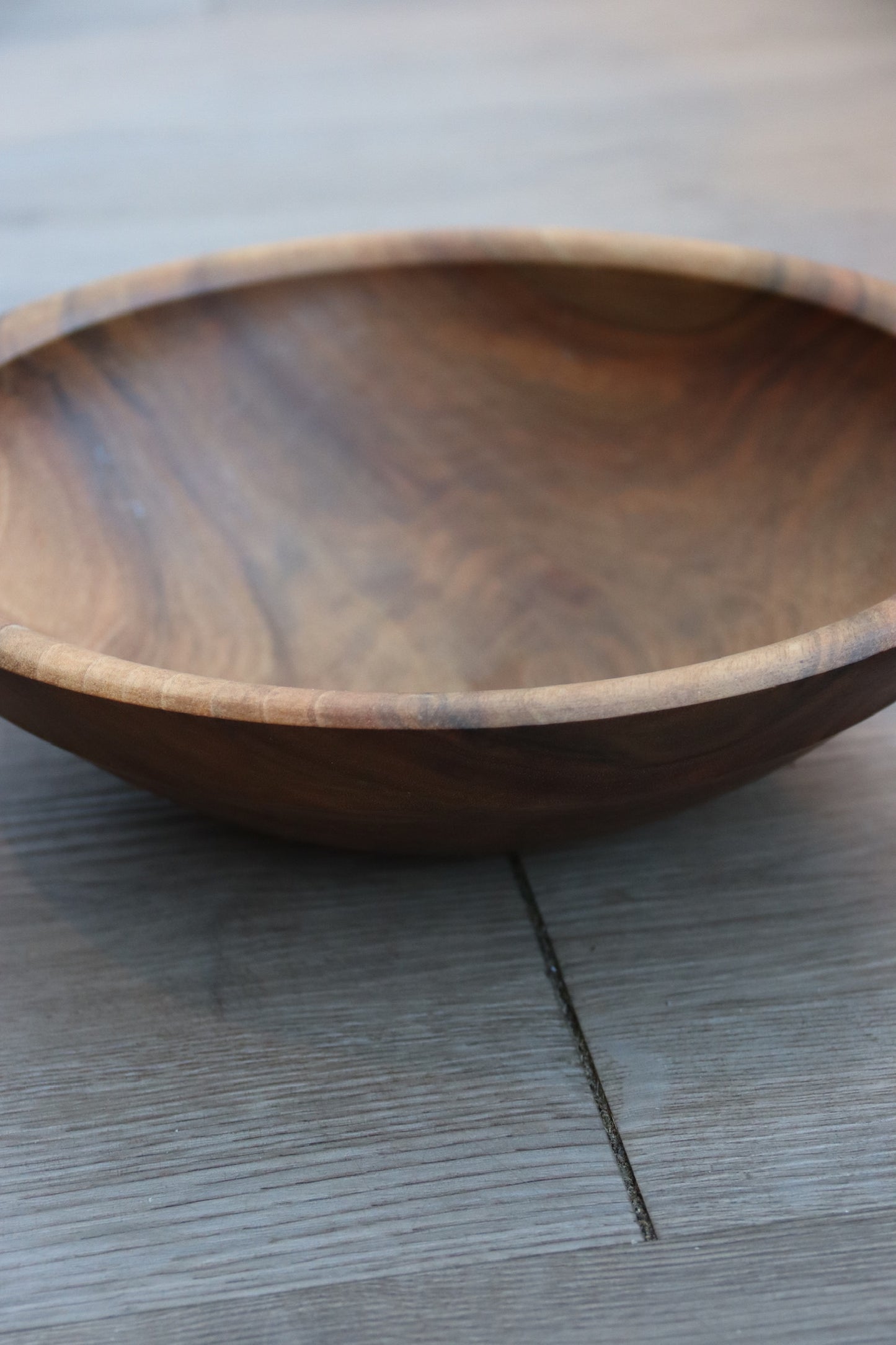 Signed Wooden Bowl