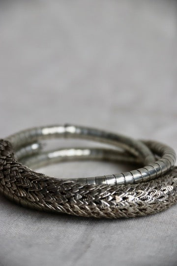 Silver Wrap Bracelet