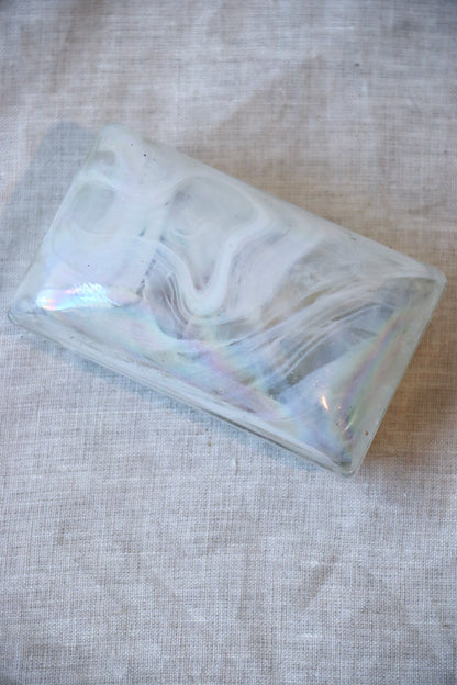 Crowning Touch Collection Glass Jewelry Trinket Box