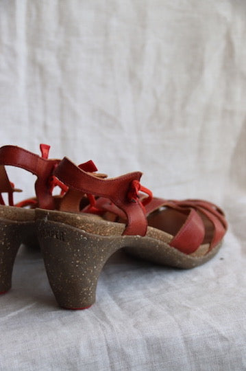 Camper Red Heels