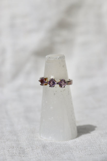 Sterling Silver Gemstone Ring