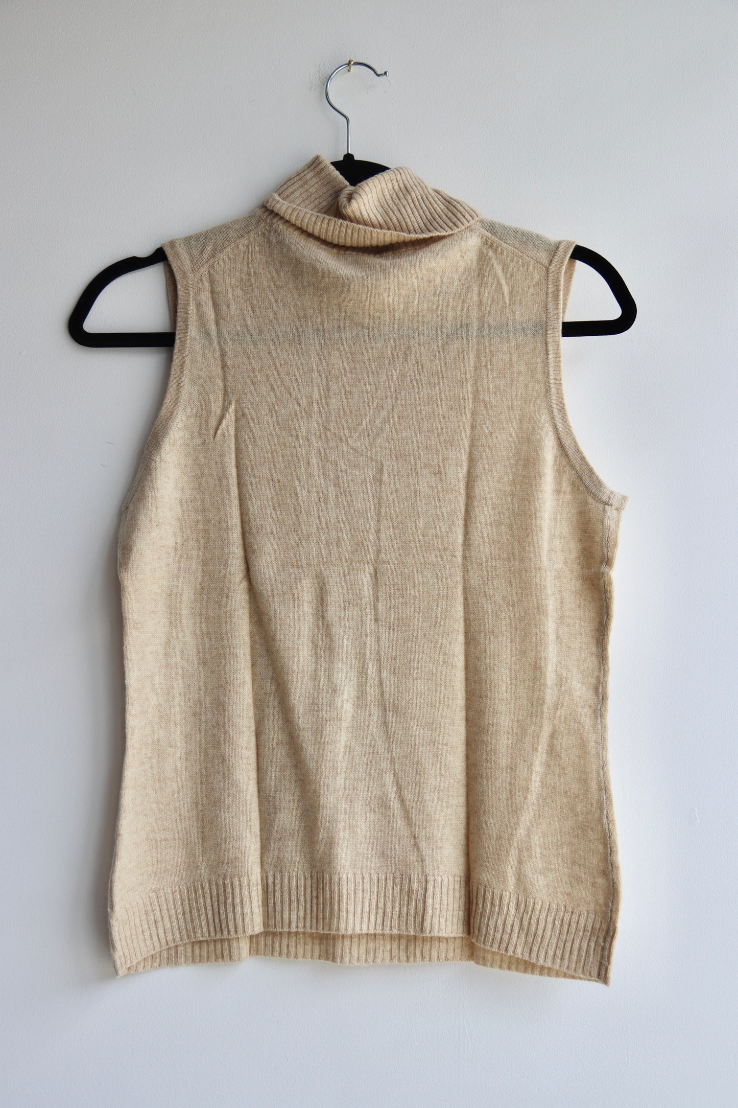 Wendy B. Cashmere Turtleneck Tank Top