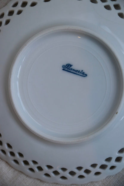 Delft Bavaria Lace Trim Dish