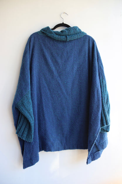 Kerry Woollen Mills Blue Sweater