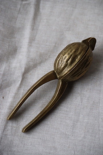 Vintage Solid Brass Nut Cracker