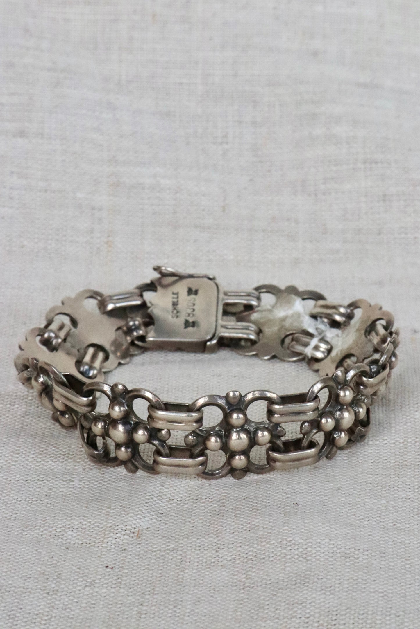 830 Sterling Silver Scholle Bracelet