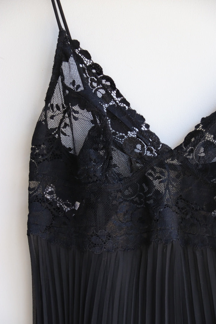 Vintage Christies Black Lingerie Top