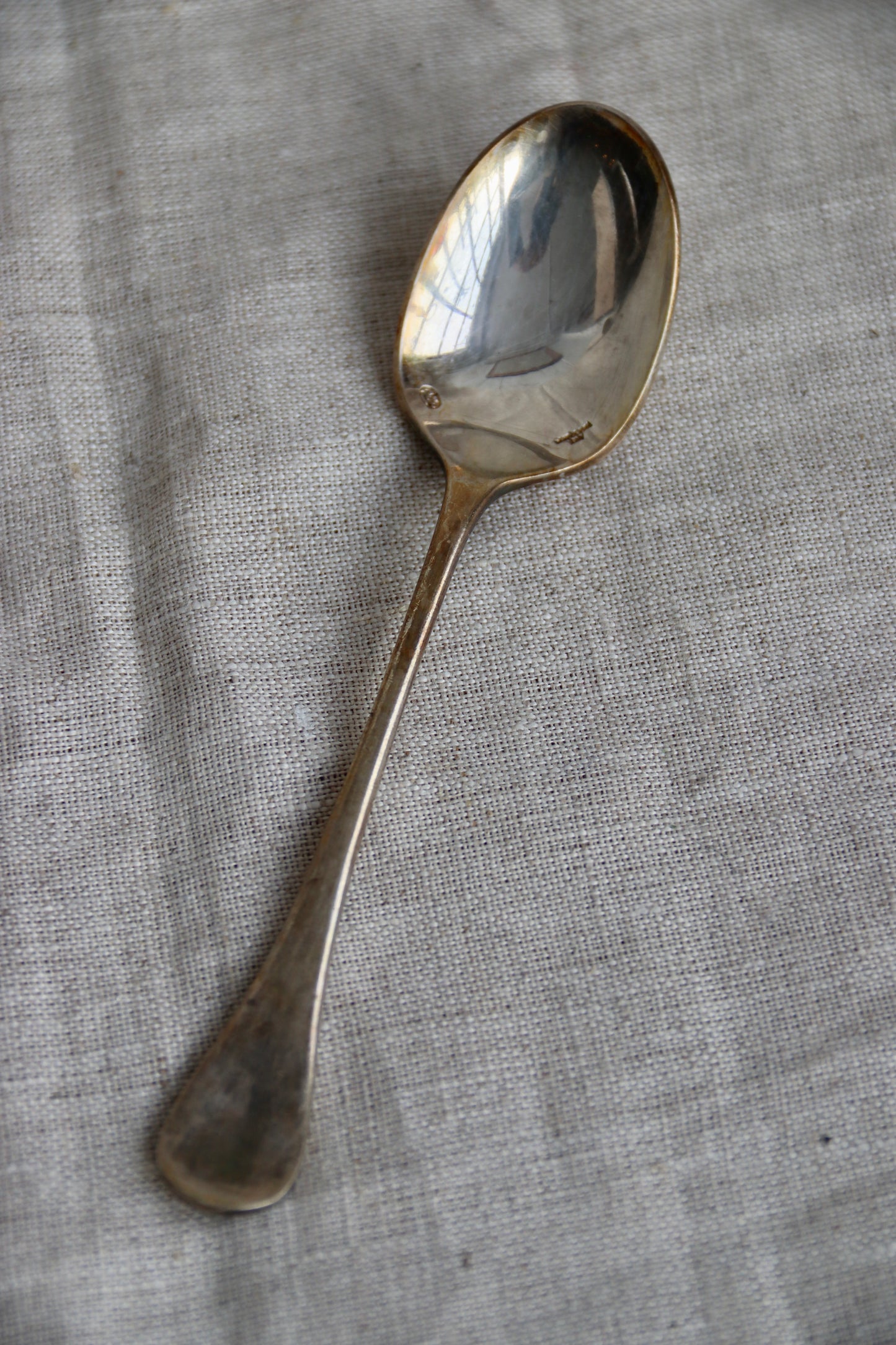 Set of 5 Sambonet Queen Anne Silverplate Teaspoons