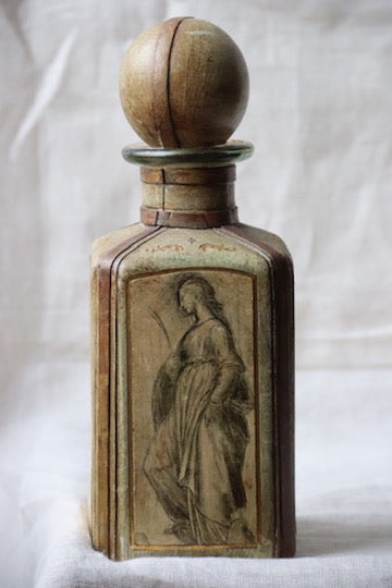 Vintage Leather Covered Decanter