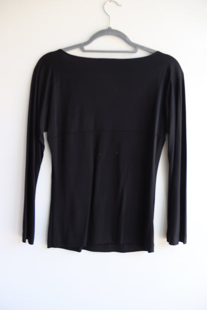 Vivienne Tam Black Top with Cutout