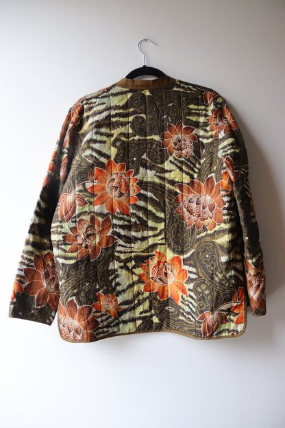 Vintage Chinese Tiger Stripe Coat