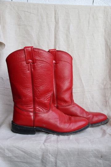 Nocona Boots Red Cowboy Boots