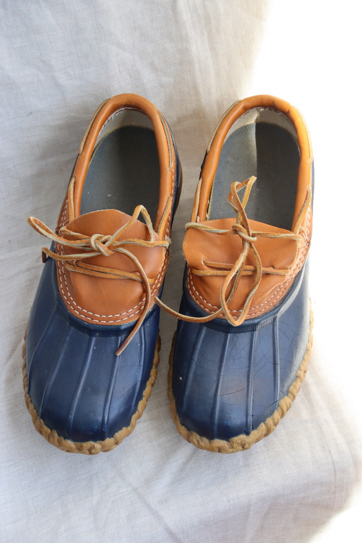 L.L. Bean Rubber Moc Shoes - as is