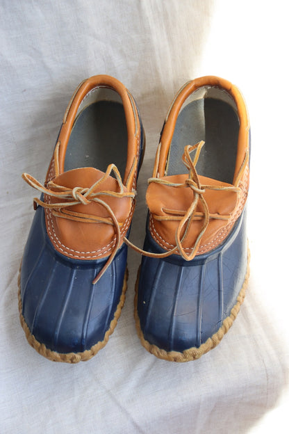 L.L. Bean Rubber Moc Shoes - as is