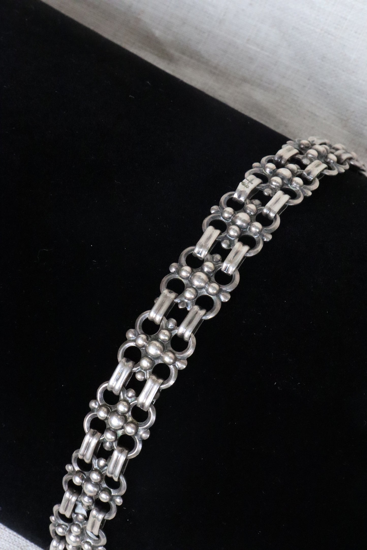 830 Sterling Silver Scholle Bracelet