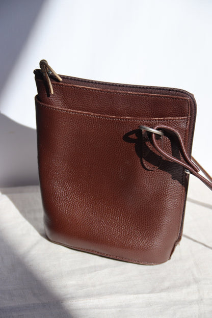 J.P. Ourse & Cie Brown Leather Bag
