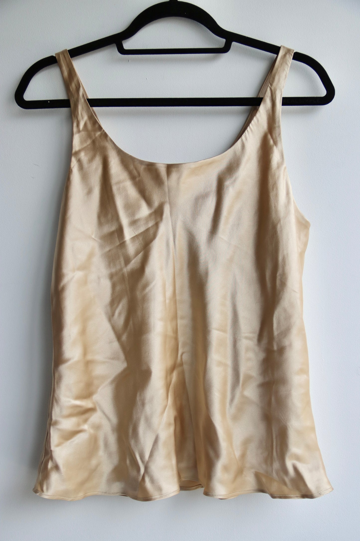 Josie Natori Champagne Silk Top