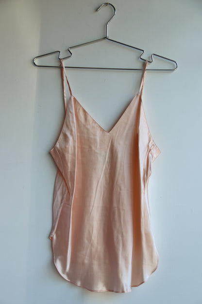 Lasoie Pink Silk Top